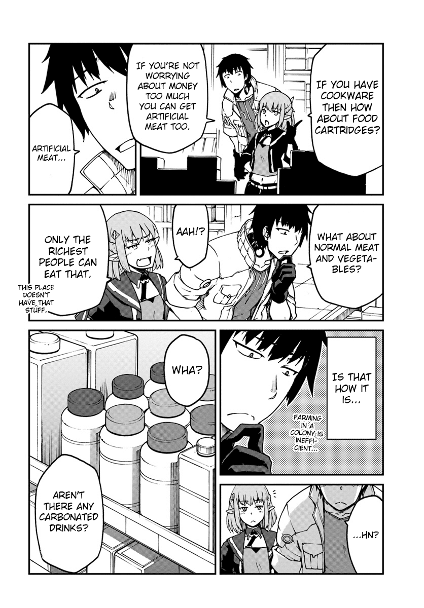 Mezametara Saikyou Soubi to Uchuusen-mochi Datta no de, Ikkodate Mezashite Youhei Toshite Jiyuu ni Ikitai Chapter 3 18